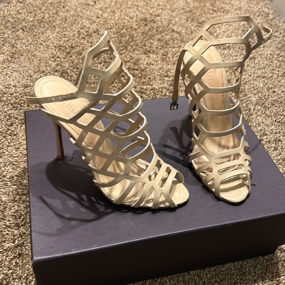 Schutz cage heels size 6